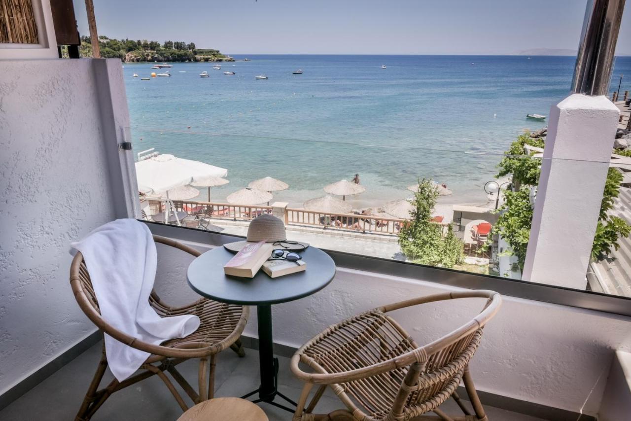 Laia Seafront Luxury Apartments Agia Pelagia Exteriér fotografie