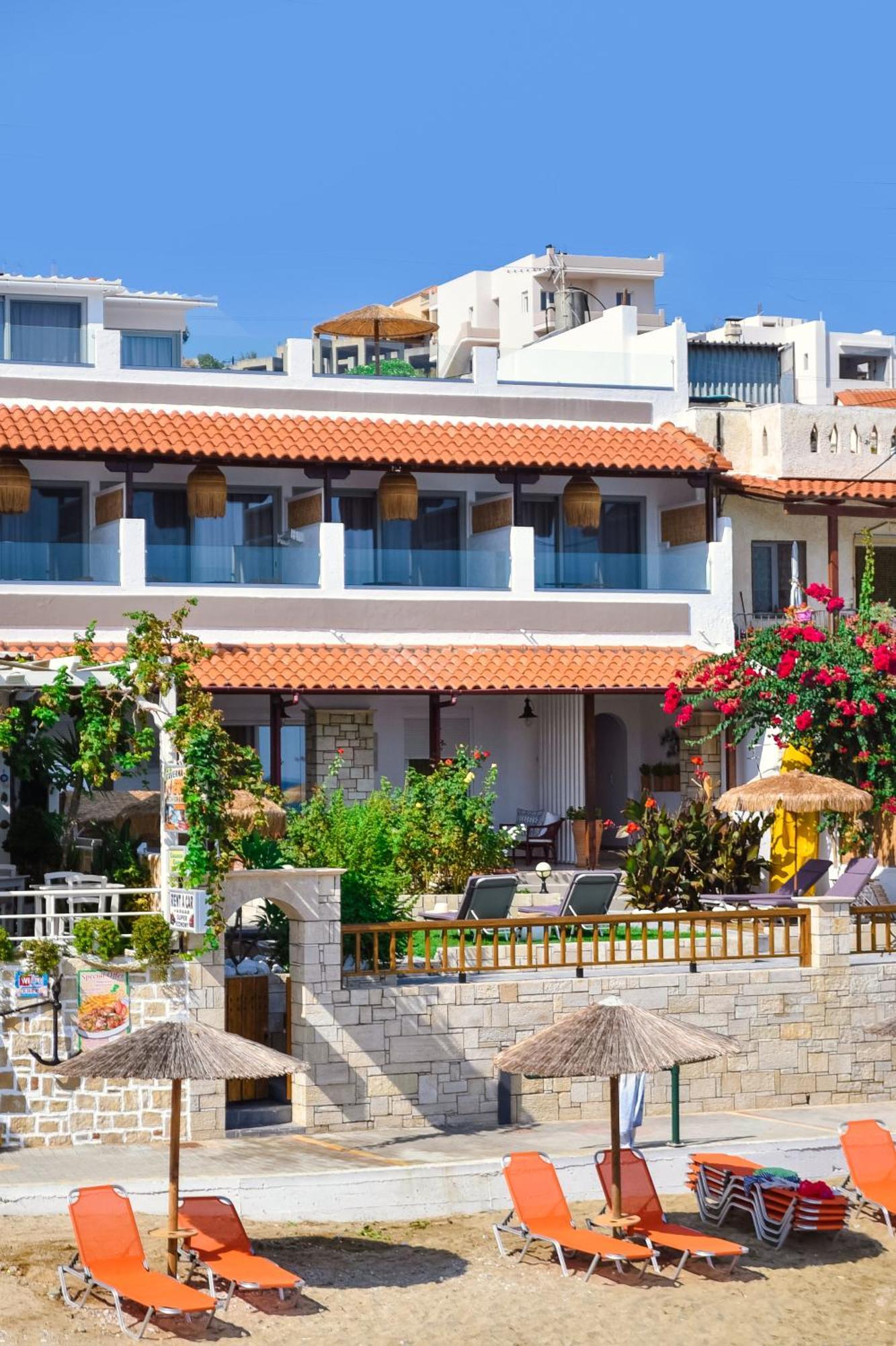 Laia Seafront Luxury Apartments Agia Pelagia Exteriér fotografie