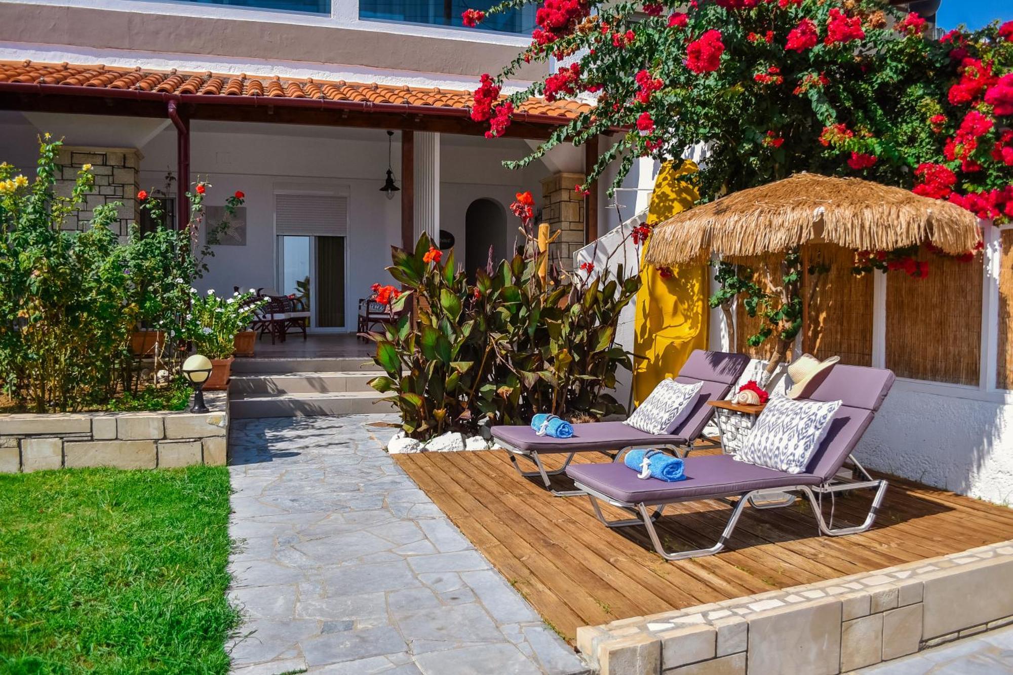 Laia Seafront Luxury Apartments Agia Pelagia Exteriér fotografie