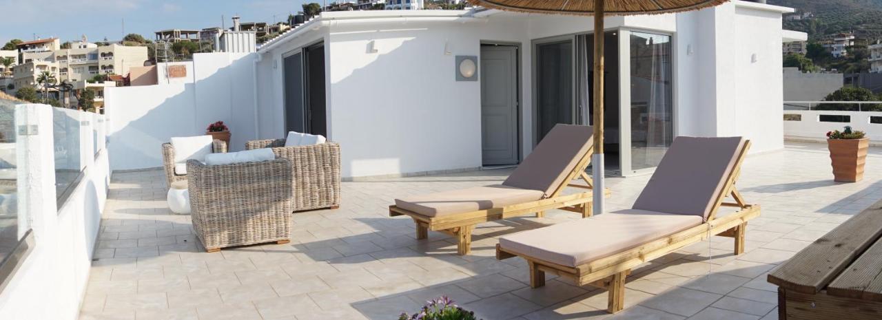 Laia Seafront Luxury Apartments Agia Pelagia Exteriér fotografie